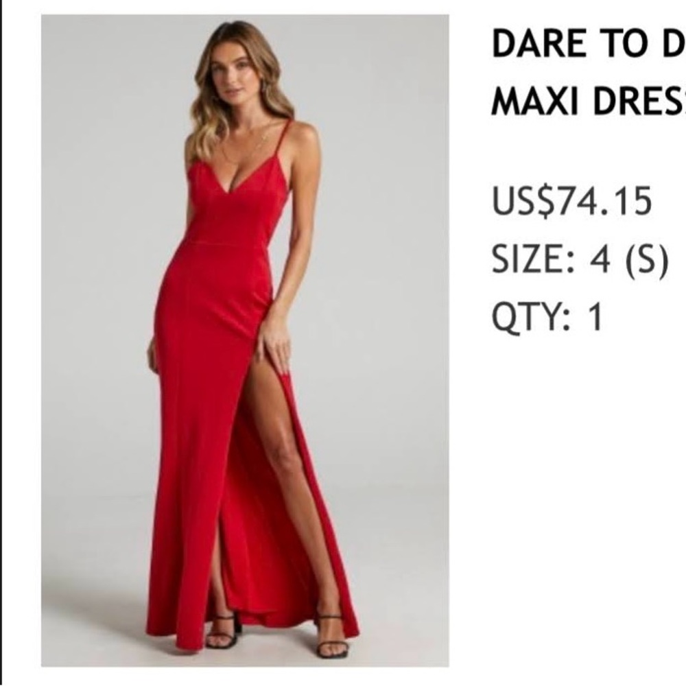 Showpo Red Dress